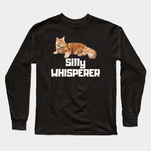 silly whisperer Long Sleeve T-Shirt by cloudviewv2